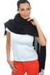 Cashmere & Silk ladies shawls adele black 280x100cm